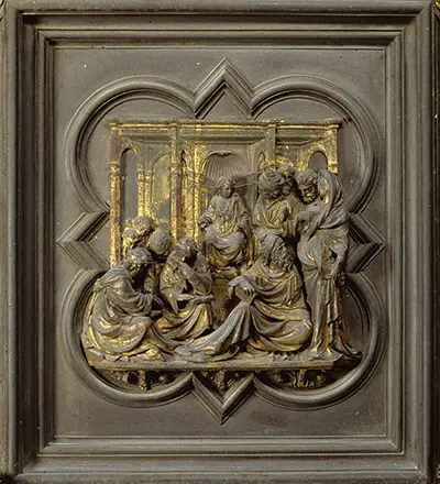 Christ among the Doctors Lorenzo Ghiberti